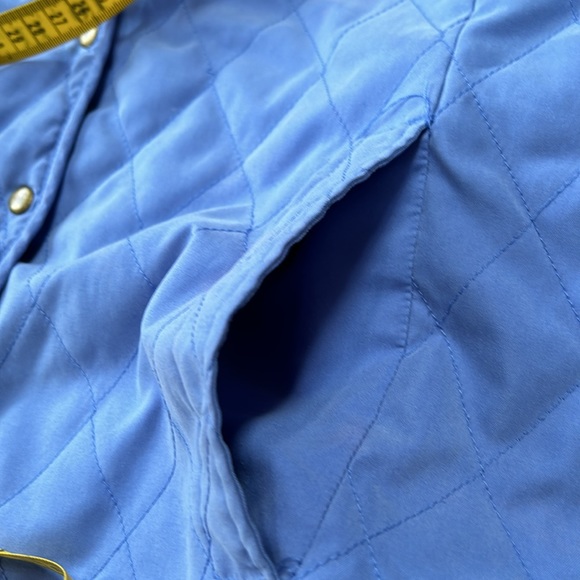 EP Pro quilted blue jacket, fleece lining. Size Large. Fair condition. - Picture 7 of 13